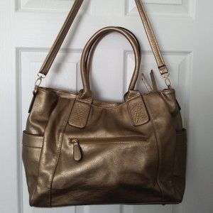 Large Gold Jessica Bag